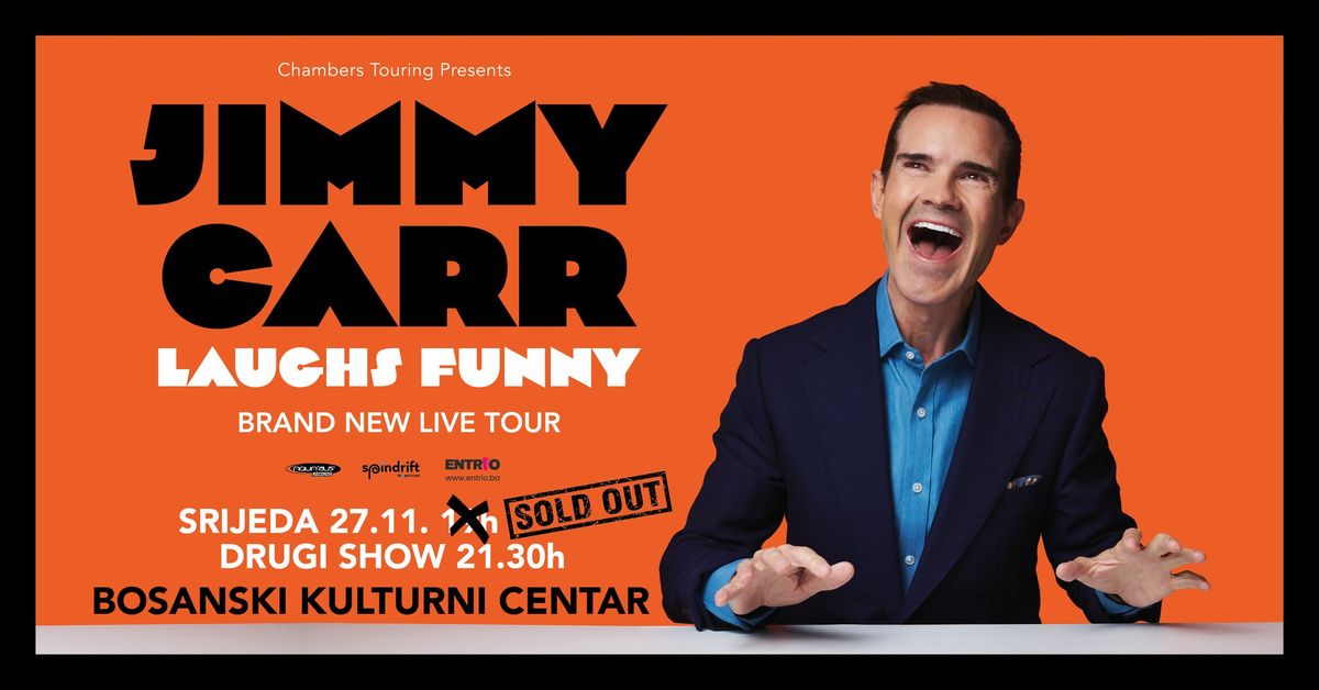 Jimmy Carr  -Laughs Funny u BKC-u - New SHOW