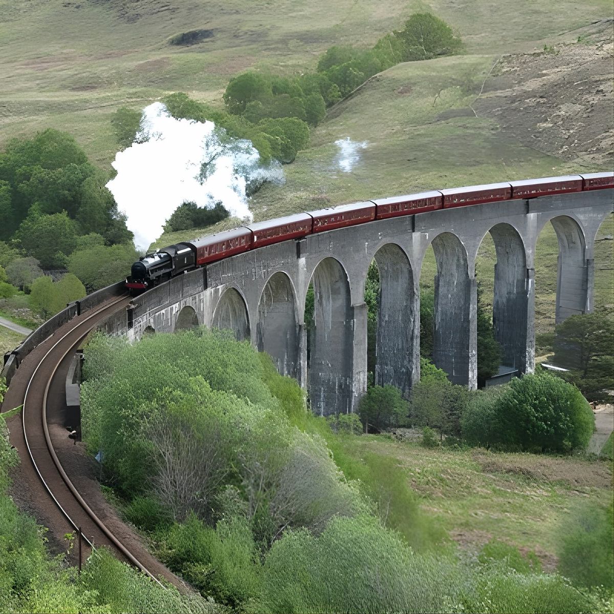 The Magical Highland Tour Including the Jacobite Steam Train Journey