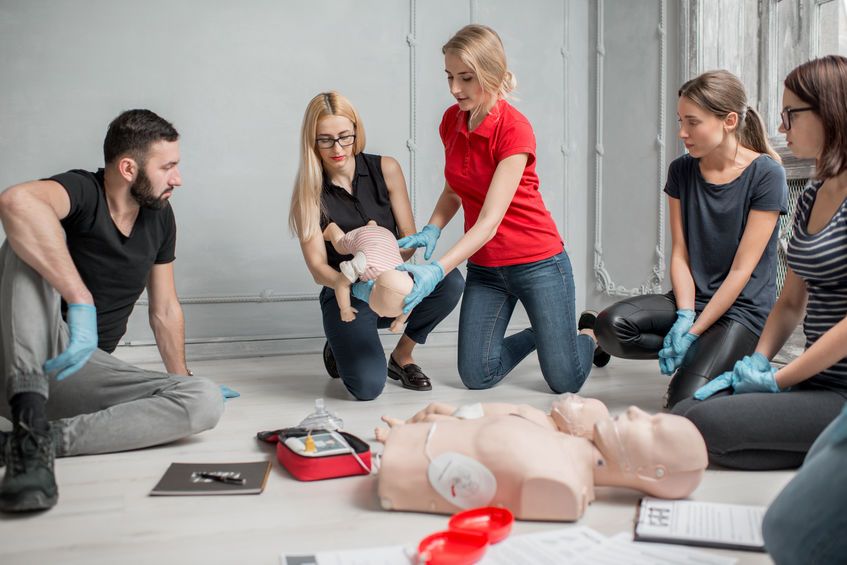 Emergency Child Care First Aid CPR AED Level B