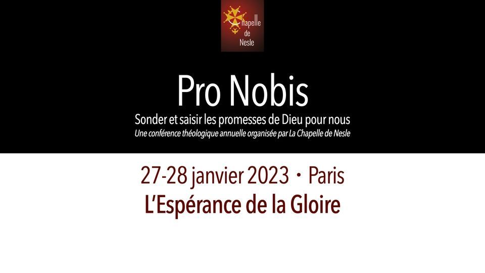 Pro Nobis 2023 \u2014 L'Esp\u00e9rance de la Gloire