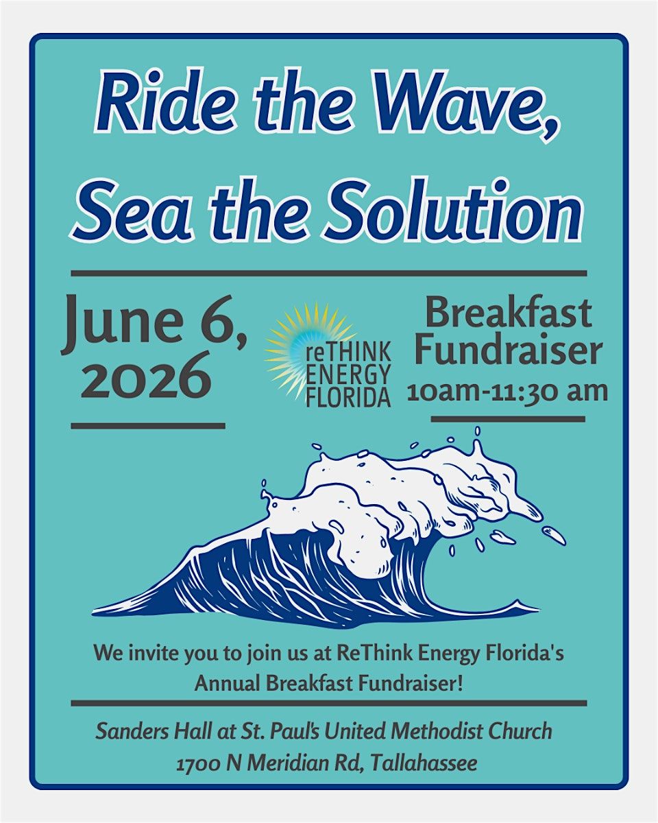 Rethink Energy Florida Fundraising Breakfast