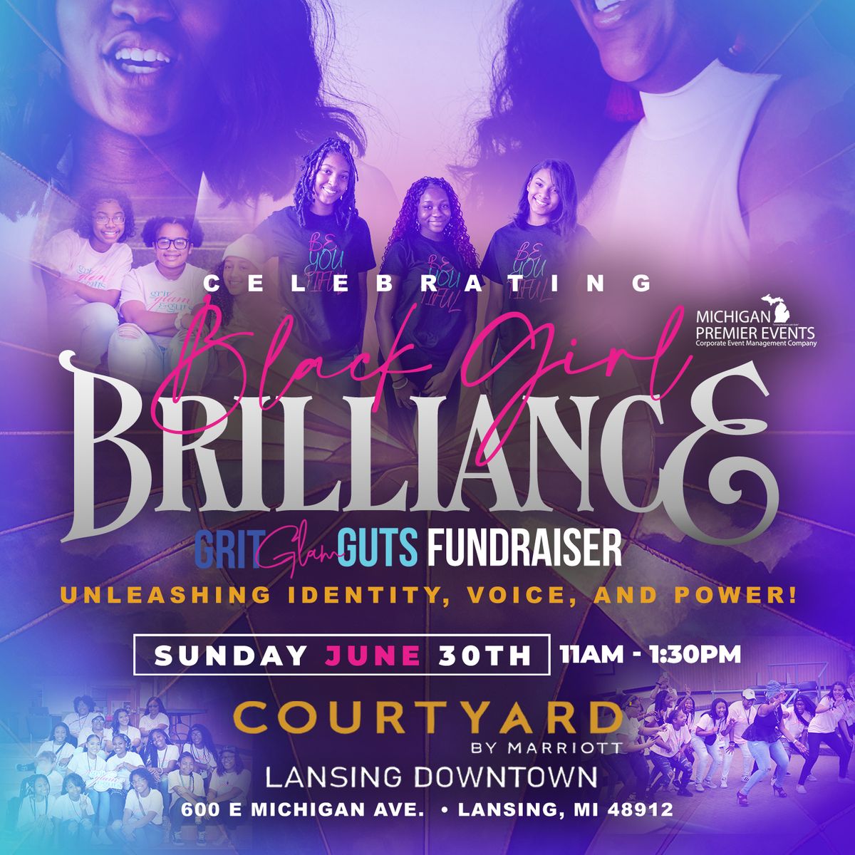 Grit Glam and Guts Fundraiser: "Celebrating Black Girl Brilliance"