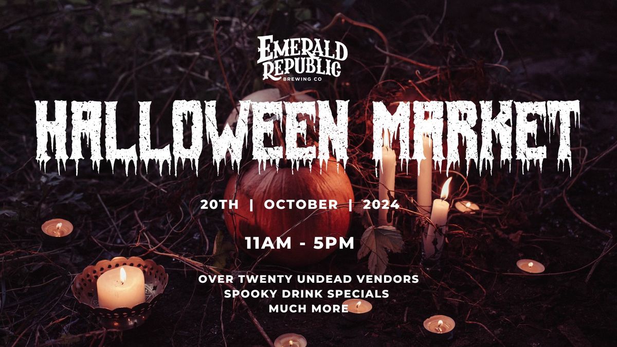 Halloween Market at Emerald Republic Brewing