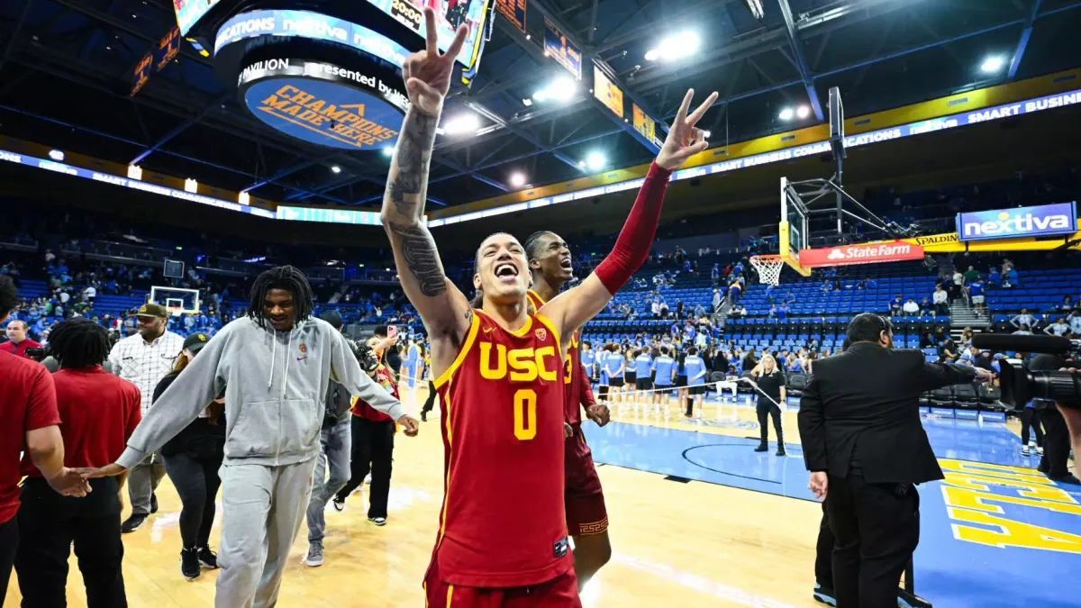 Washington Huskies at USC Trojans Mens Basketball