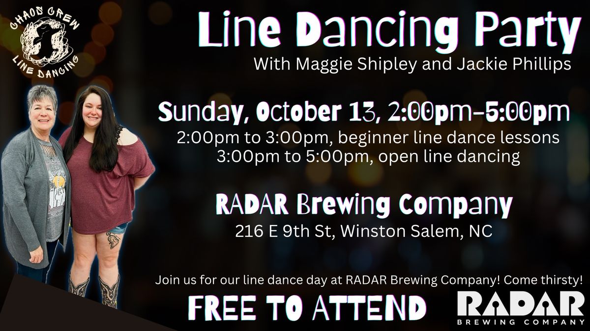 Line Dancing Party - RADAR Brewing Co