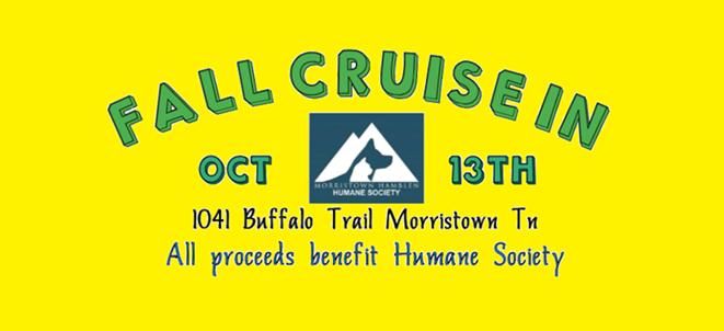 "FALL CRUISE IN" - Benefit the Animal Shelter