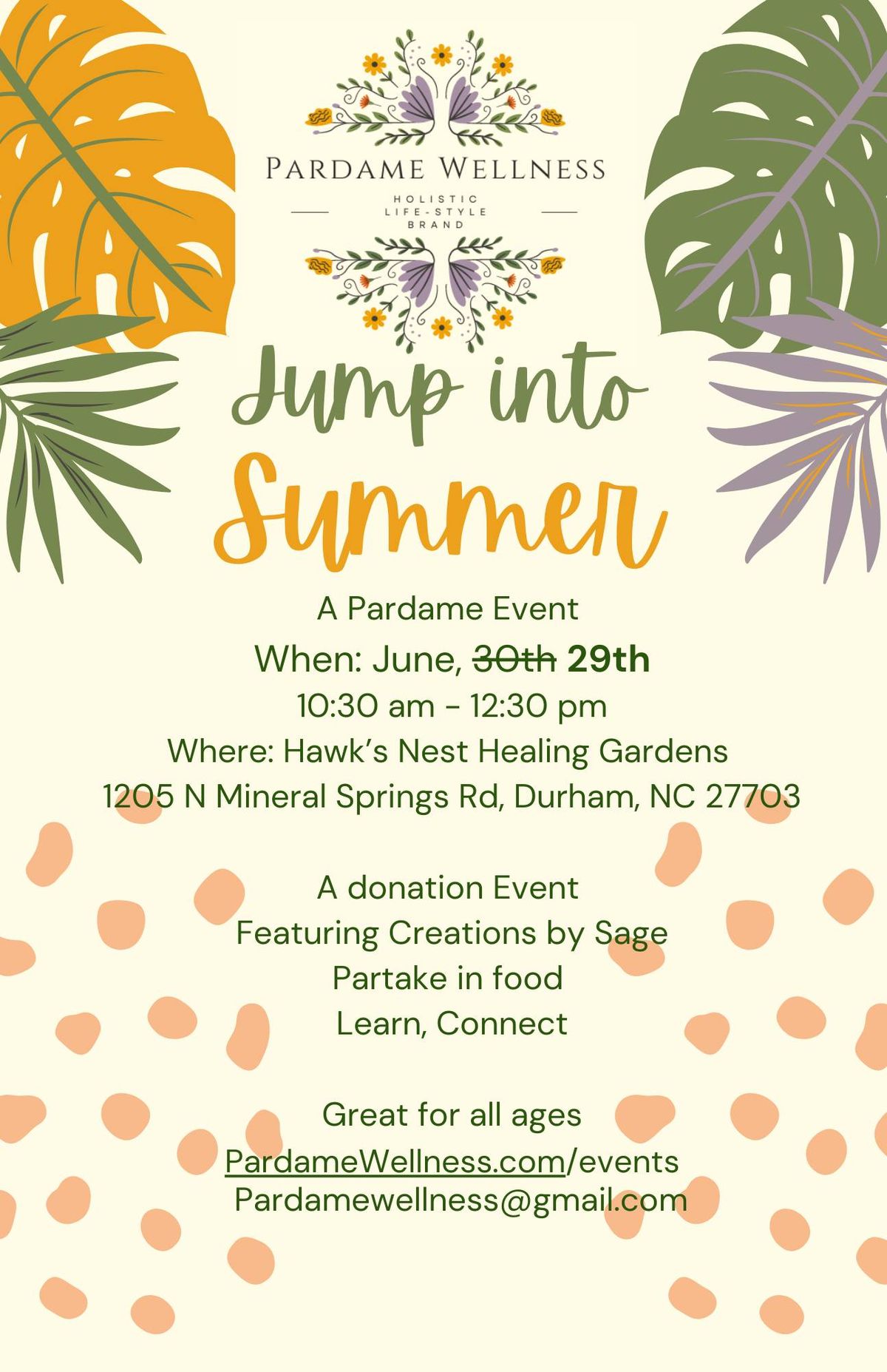 Jump into Summer (a Pardame Event) 