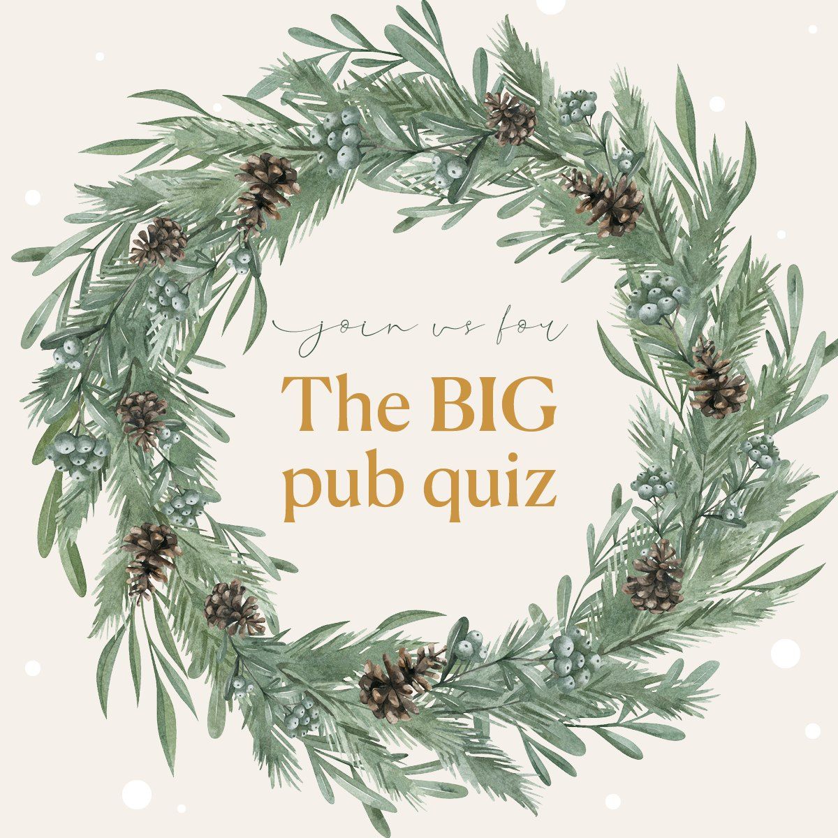 Grouse & Claret Big Pub Quiz