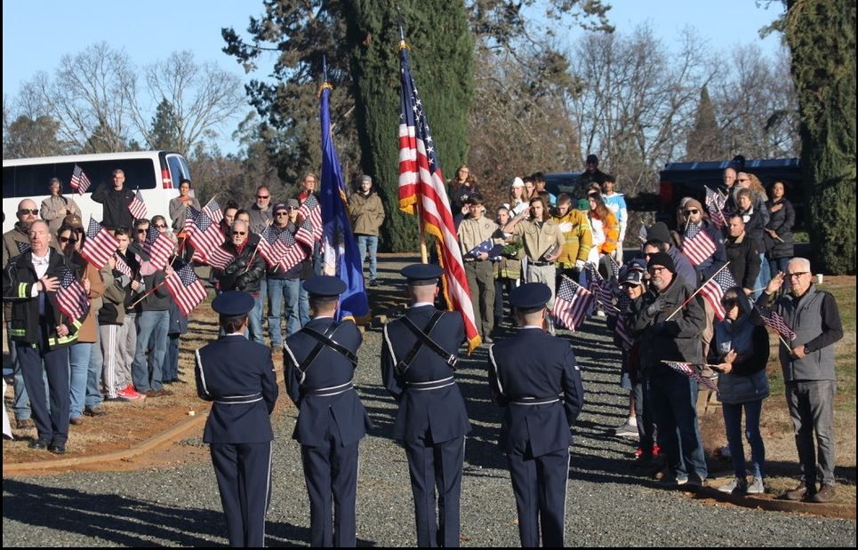 Wreaths Across America Ceremony and Wreath Laying