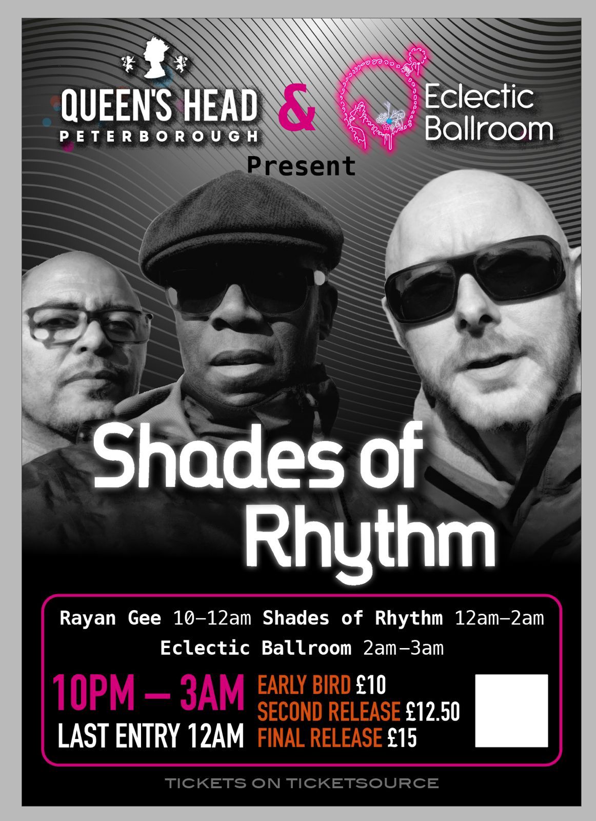 Eclectic Ballroom\/Queens Head present Shades Of Rhythm