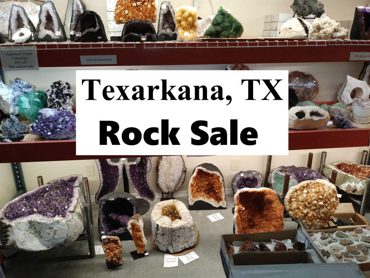 Gem Amethyst Rock Fossil Sale Mar 15, 16 (9am - 5pm) - (Texarkana, TX)