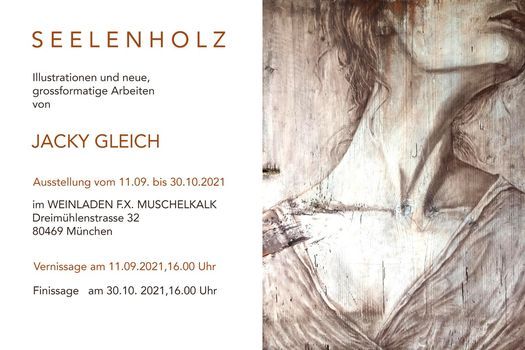 Vernissage "Seelenholz" von Jacky Gleich