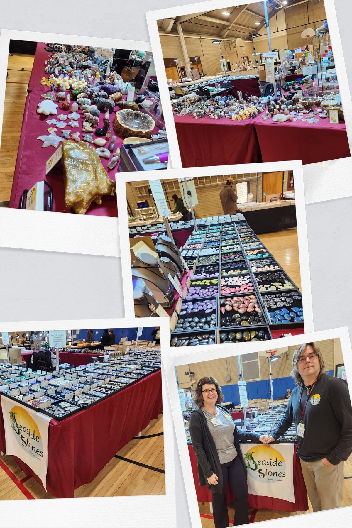 Seaside Stones at the South Jersey Gem and Mineral Show (Cherry Hill NJ)