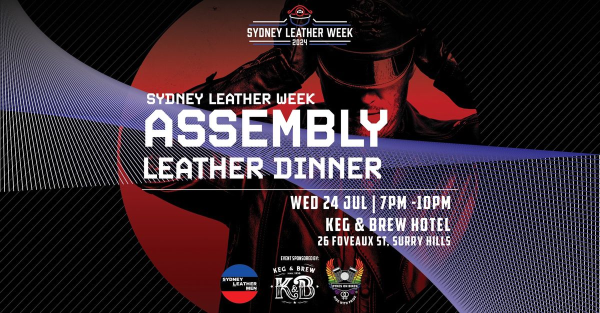 SLW24 - ASSEMBLY - The Official Leather Week Pub Dinner 