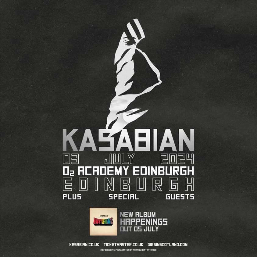 Kasabian at The 02 academy Corn Exchange Edinburgh pre drinks and food