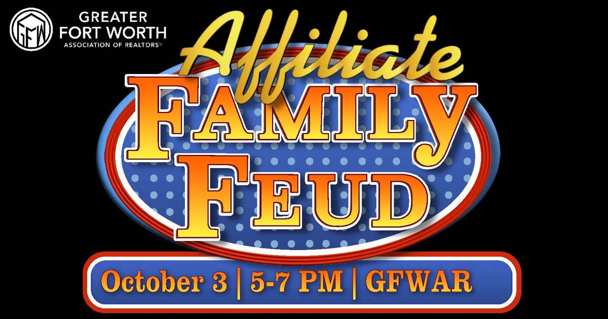 Affiliate Family Feud