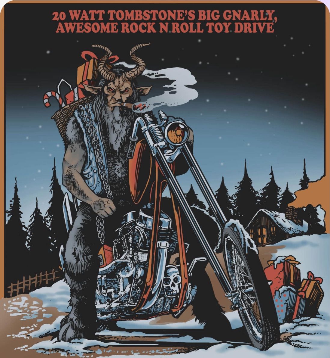 20 Watt Tombstone\u2019s big, gnarly Rock n Roll Toy drive VII