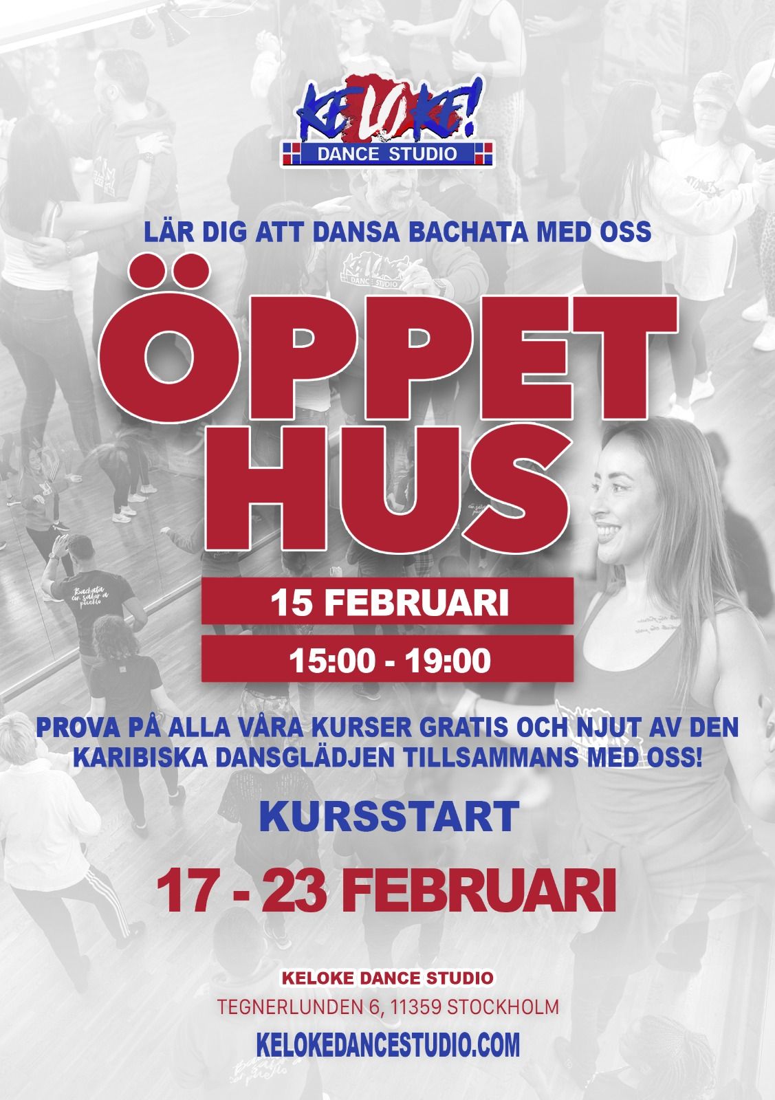 Keloke Dance Studio \u00d6ppet Hus 15e Februari