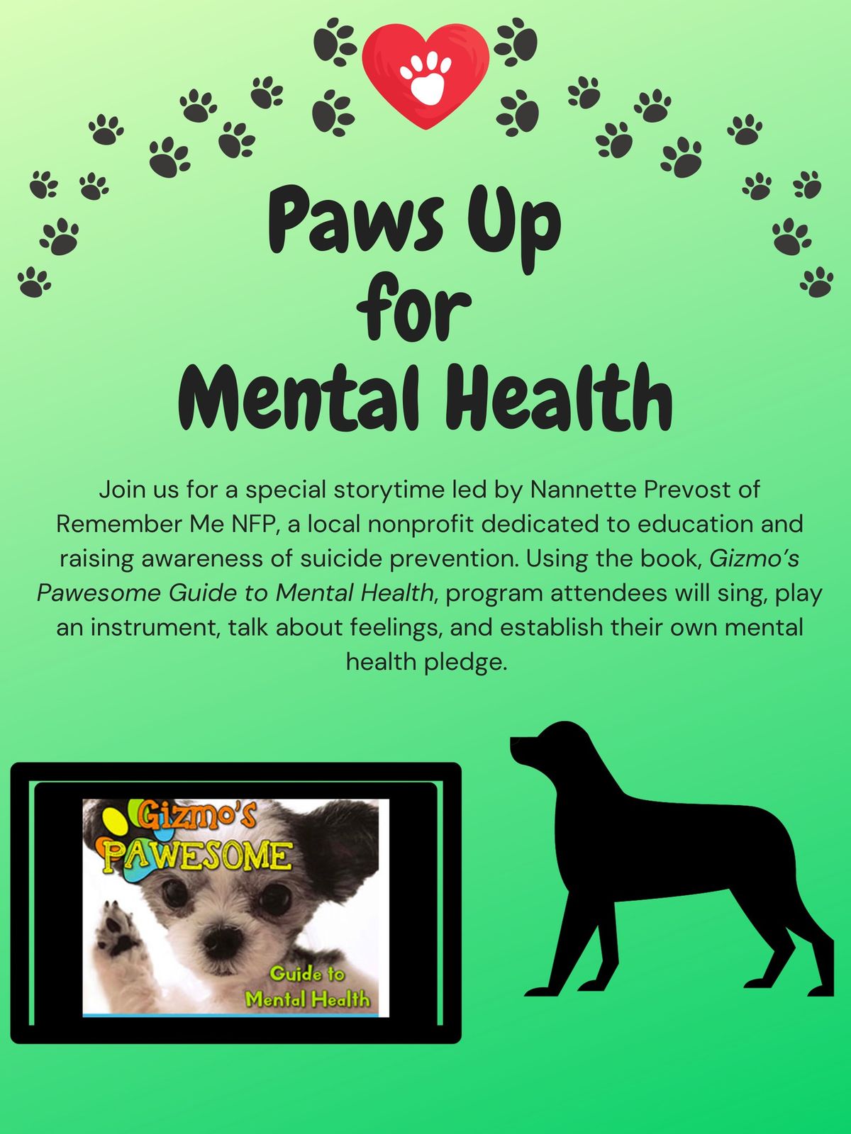 PAWS Up for Mental Health