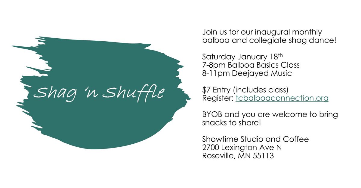 Shag 'n Shuffle - a balboa and collegiate shag dance party!