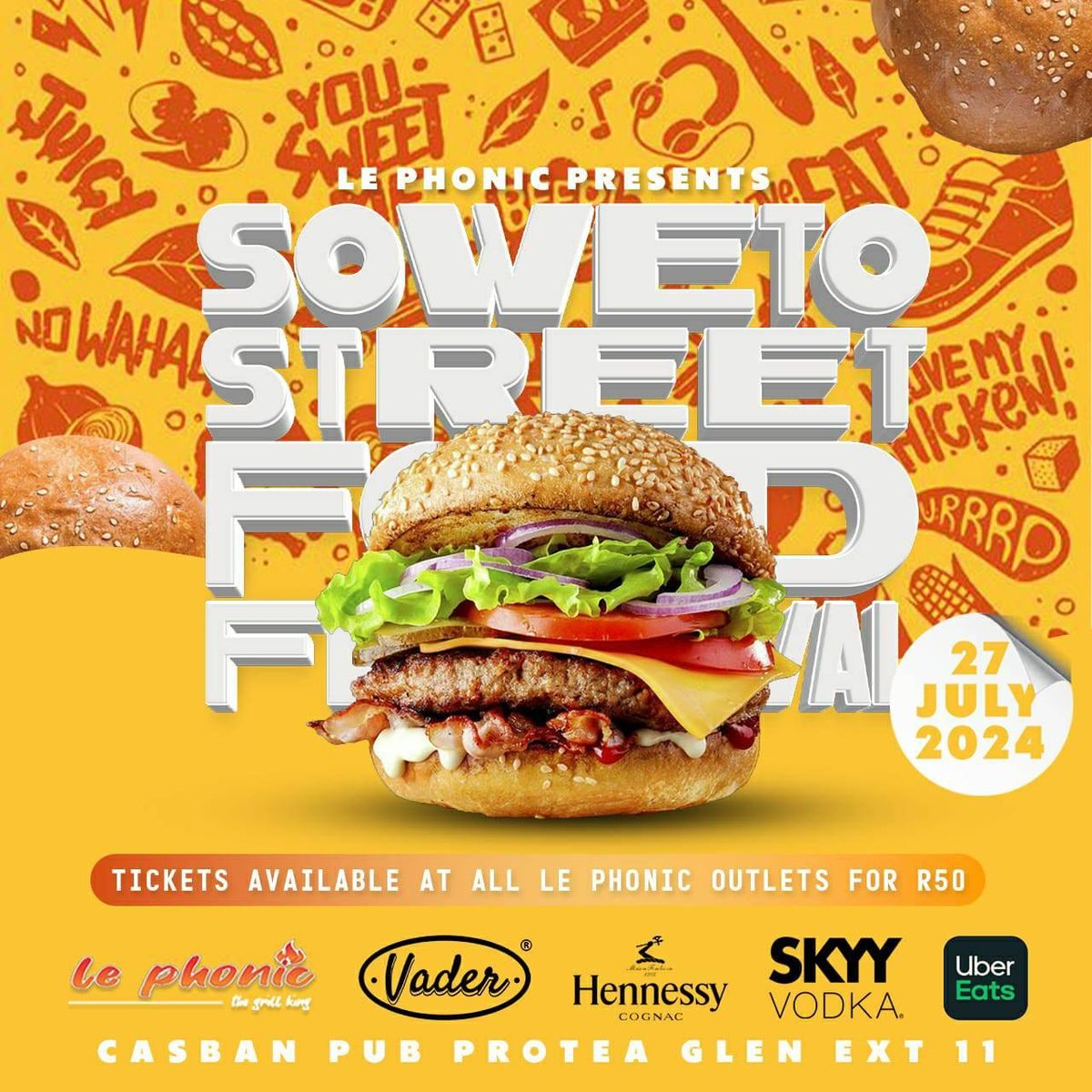 SOWETO STREET FOOD FESTIVAL , Casban Pub Protea Glen, Soweto, 27 July ...