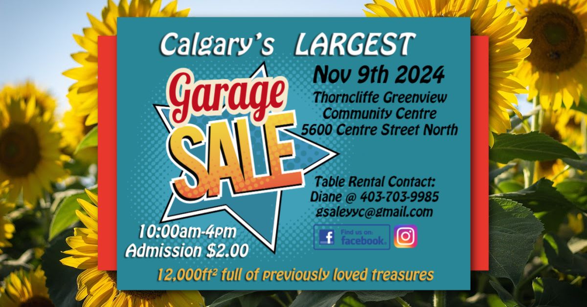 Calgary's LARGEST Garage Sale 