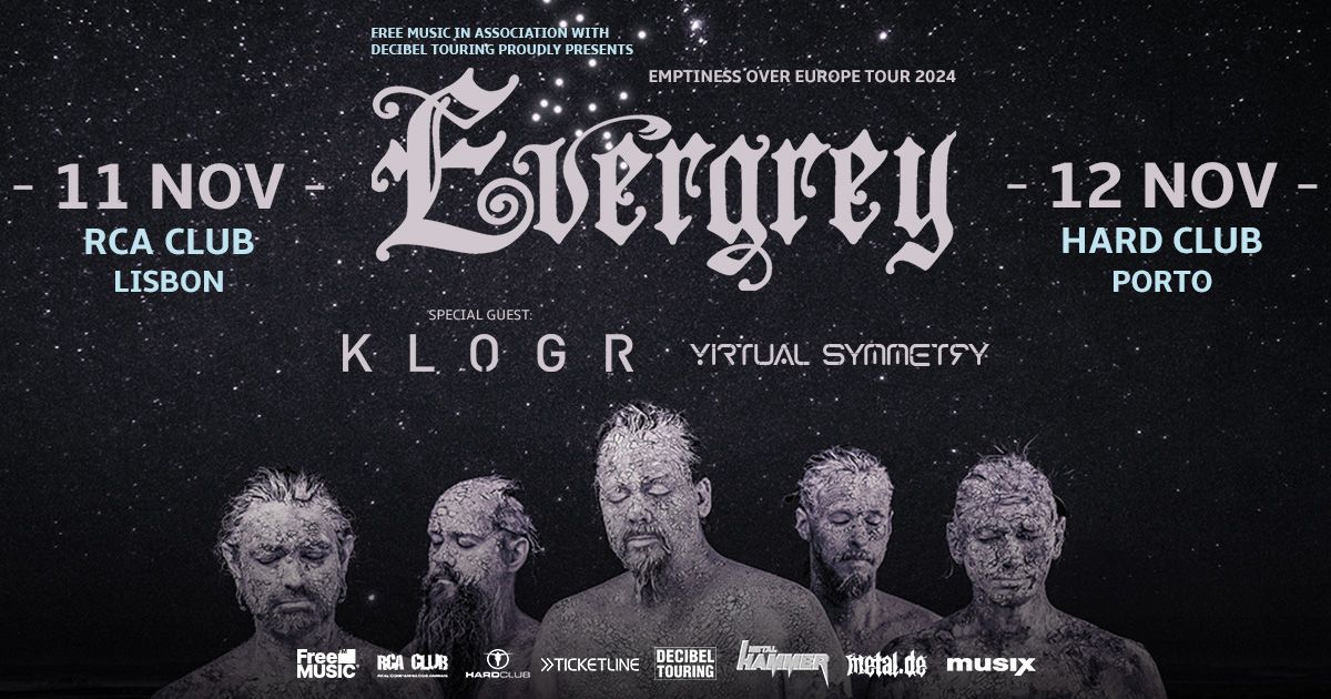 EVERGREY - Emptiness Over Europe Tour 2024 @ Lisbon