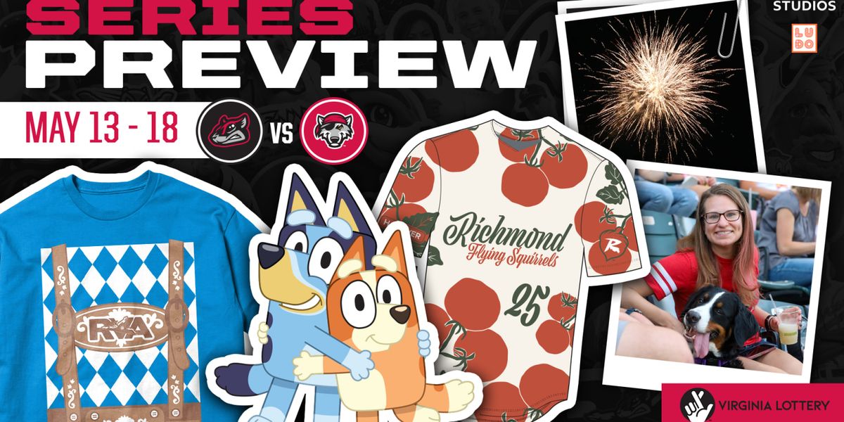 Erie Seawolves at Richmond Flying Squirrels