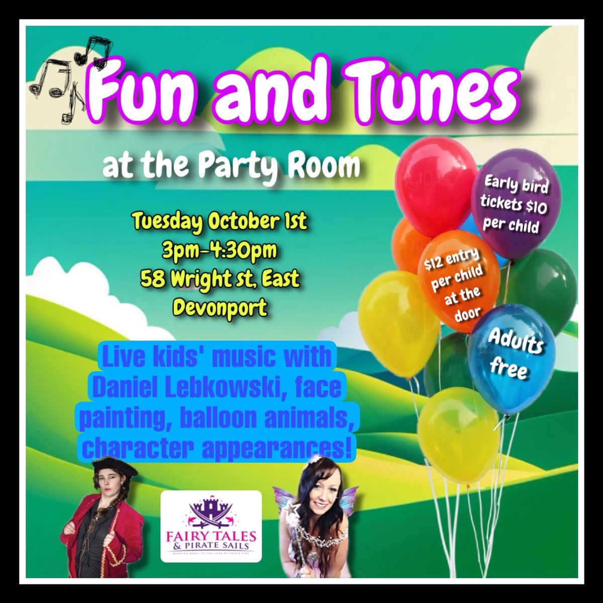 Fun and Tunes at the Party Room