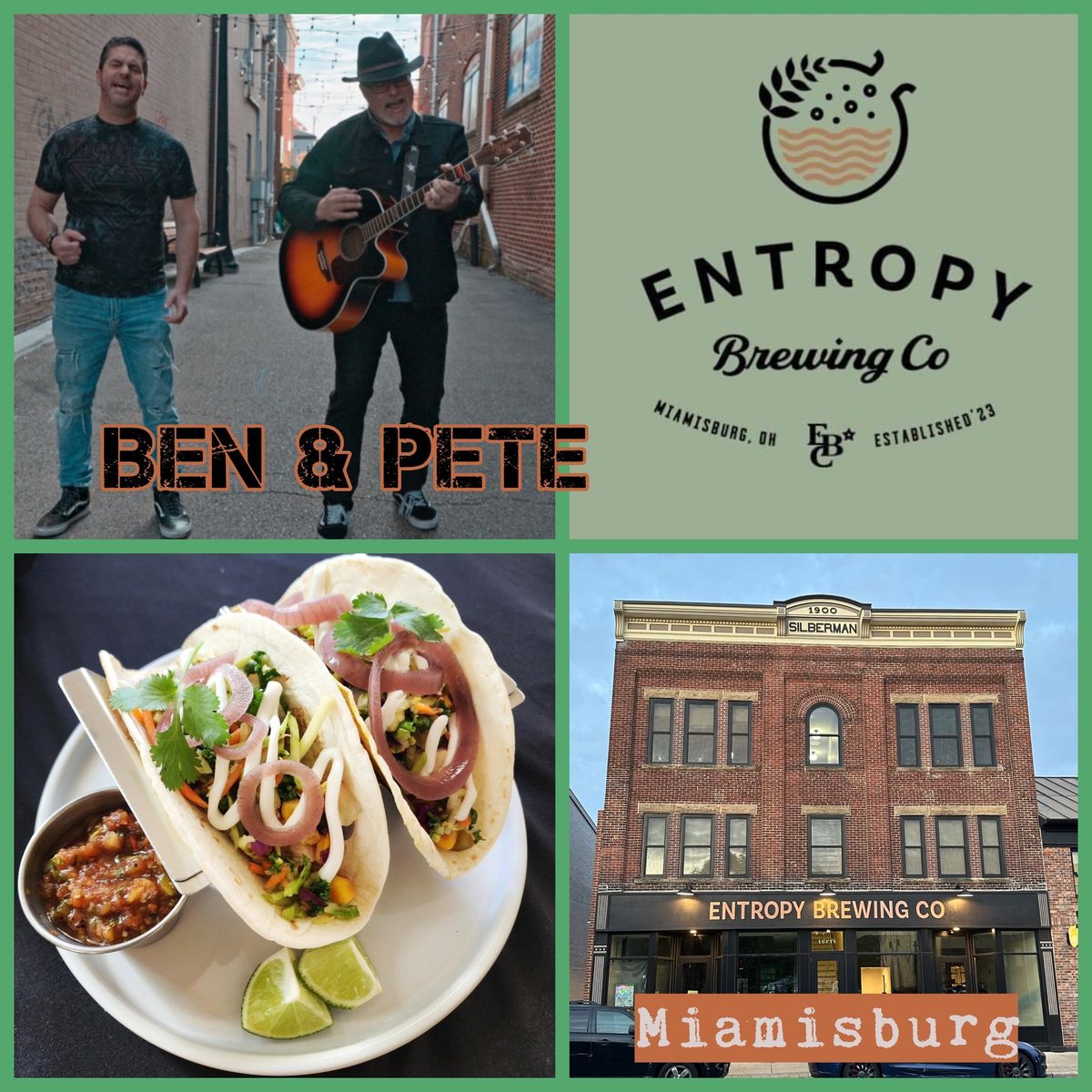 Ben & Pete at Entropy Brew Company November 22nd!