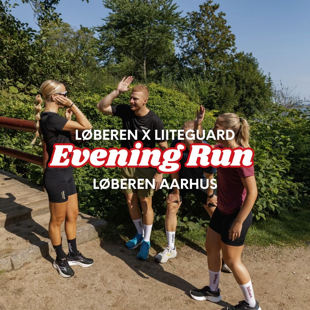 L\u00f8beren x Liiteguard: Evening Run Aarhus