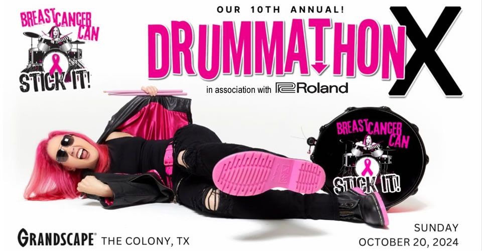 Drummathon X in association with Roland