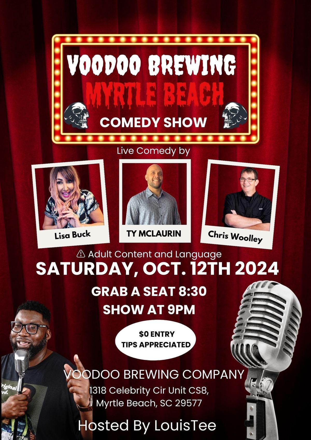 Voodoo Brewing Comedy Show 