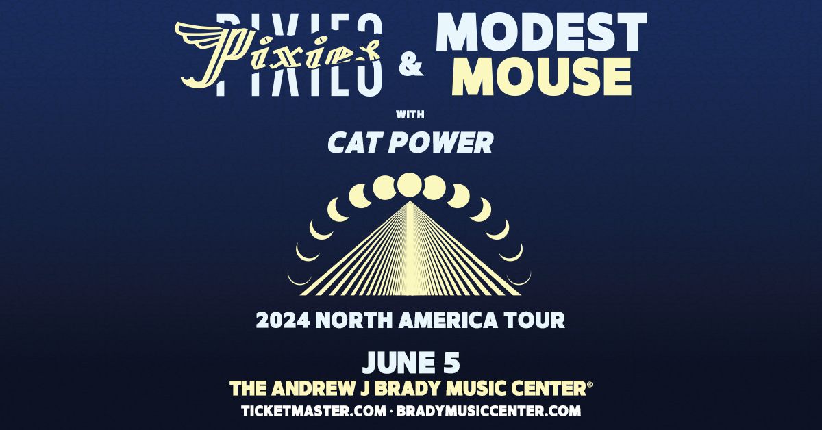 Pixies and Modest Mouse with special guest Cat Power: Summer 2024