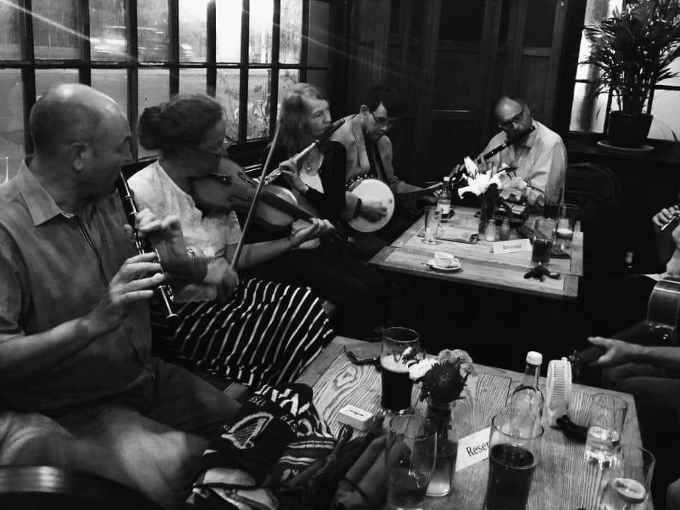 Traditional Irish Music Session.