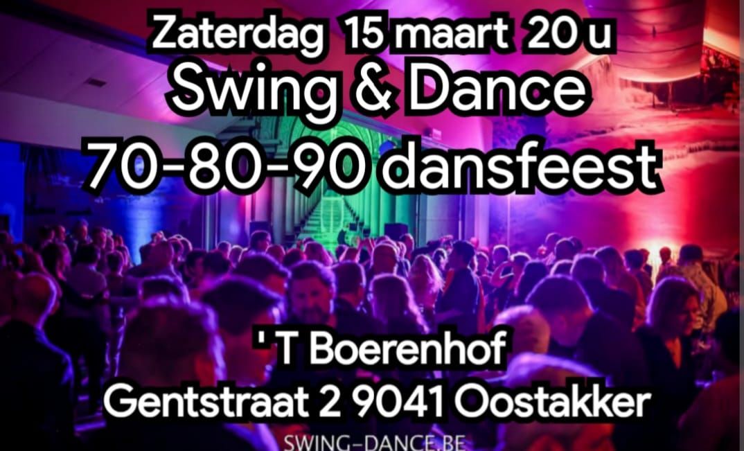 Swing & Dance 70-80-90 Dansfeest 