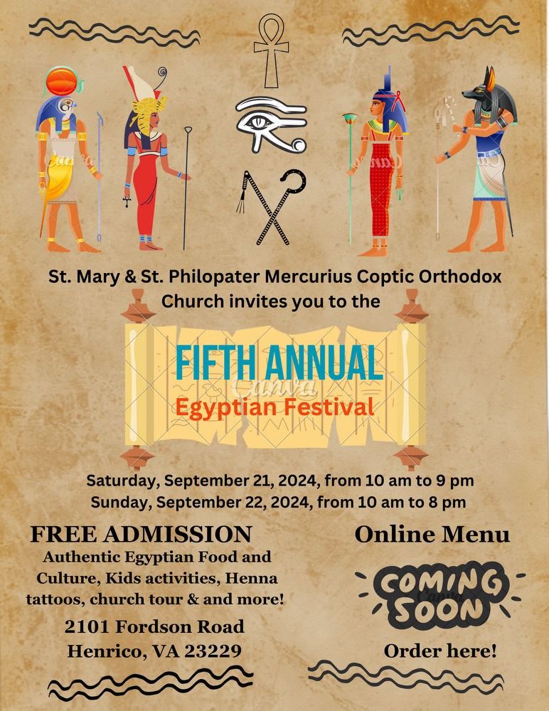 Fifth Annual Egyptian Festival