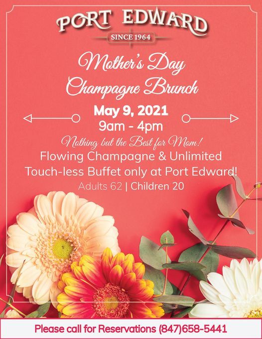 Mothers Day Brunch, Port Edward, Algonquin, 9 May 2021