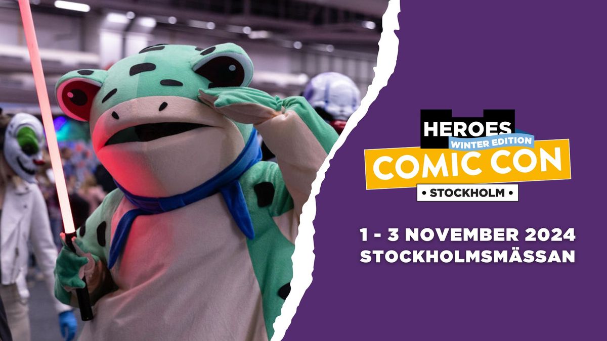 Comic Con Stockholm Winter