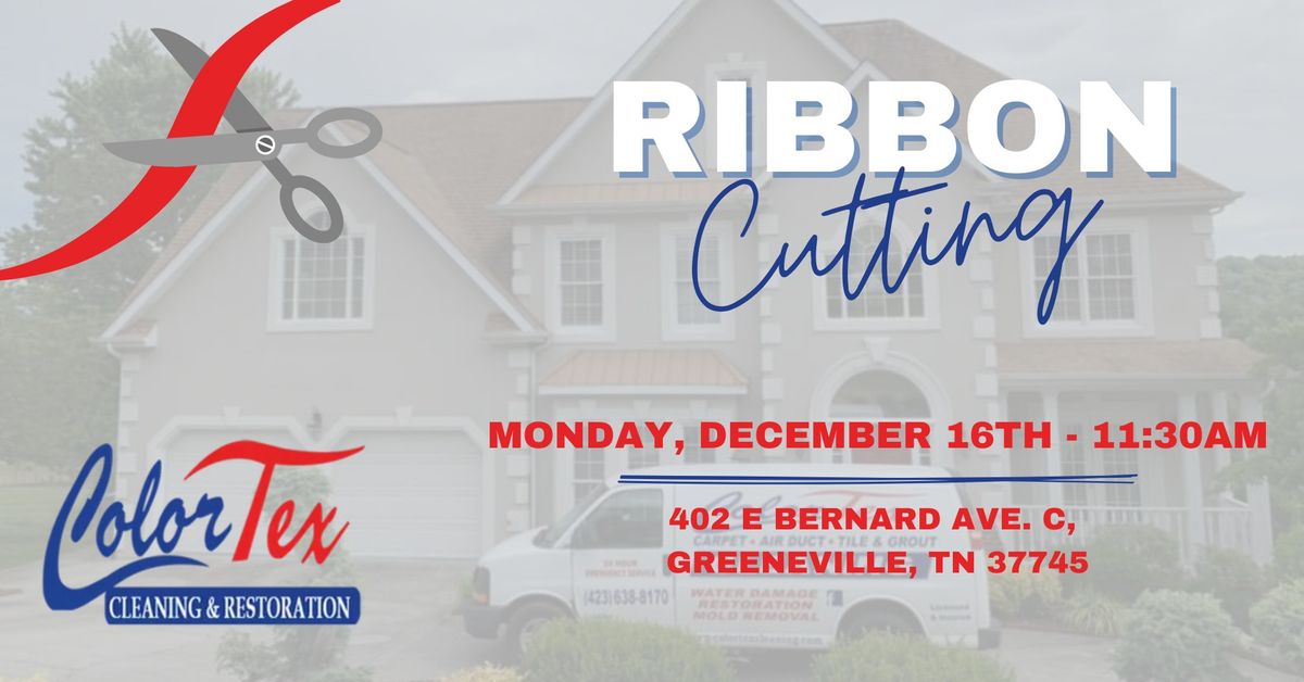 ColorTex Cleaning & Restoration- Ribbon Cutting