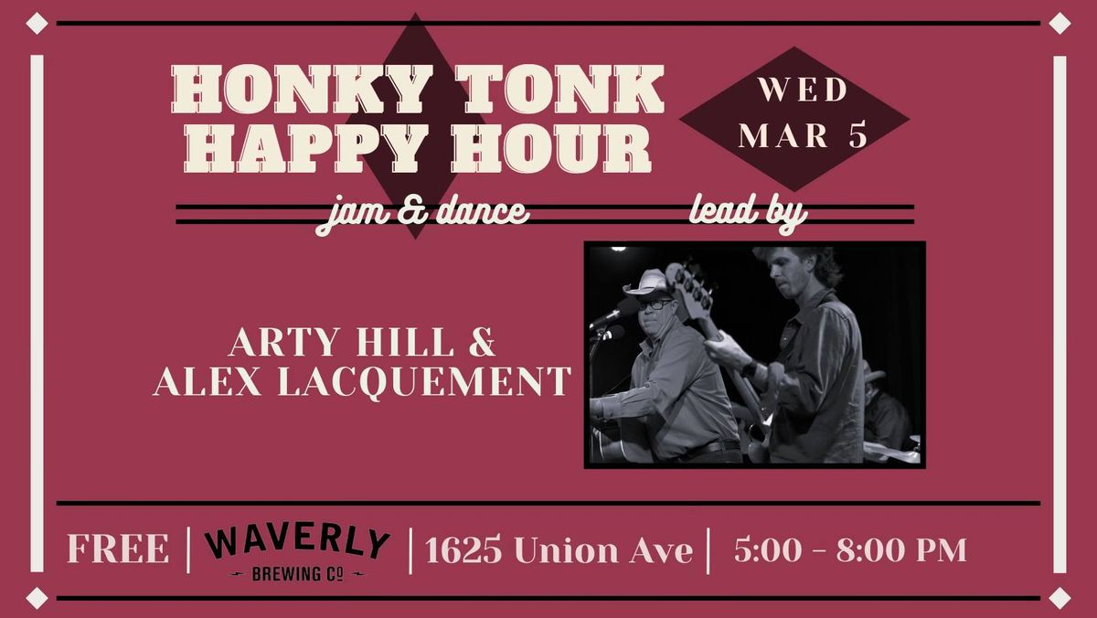 Honky Tonk Happy Hour: dance & jam 