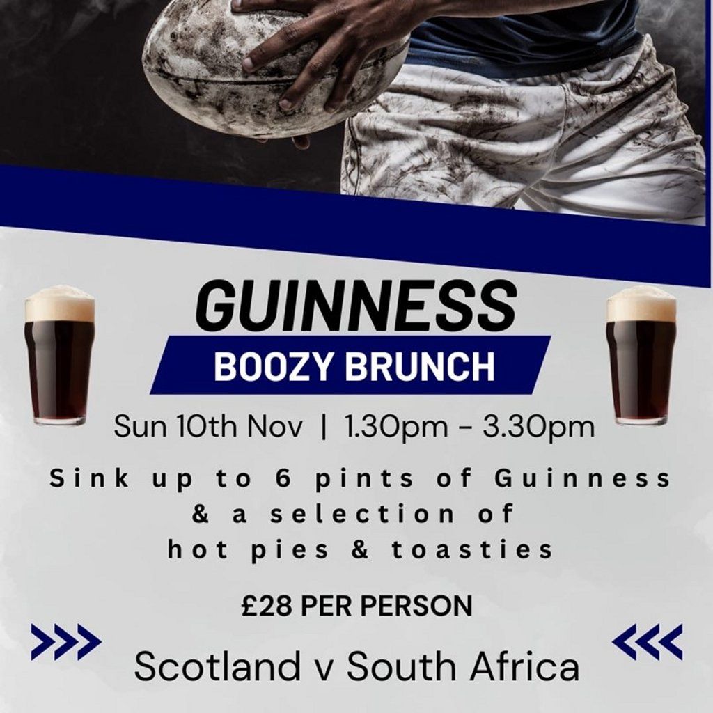 The Centurion Bar & Lounge - 'Guinness Boozy Brunch'