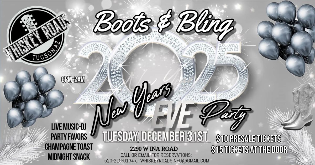 Boots & Bling NYE Party