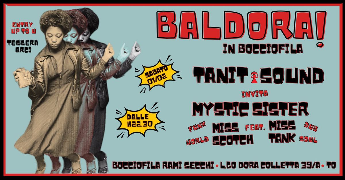 Baldora! Tanit sound invita Sister Mystic