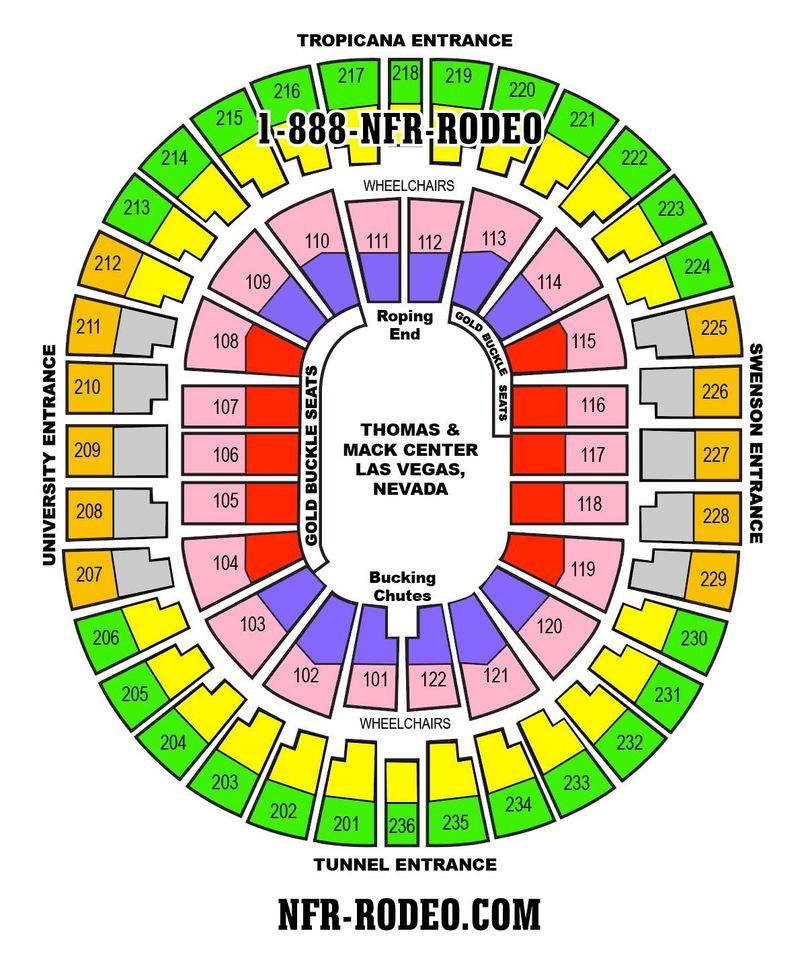 National Finals Rodeo Tickets