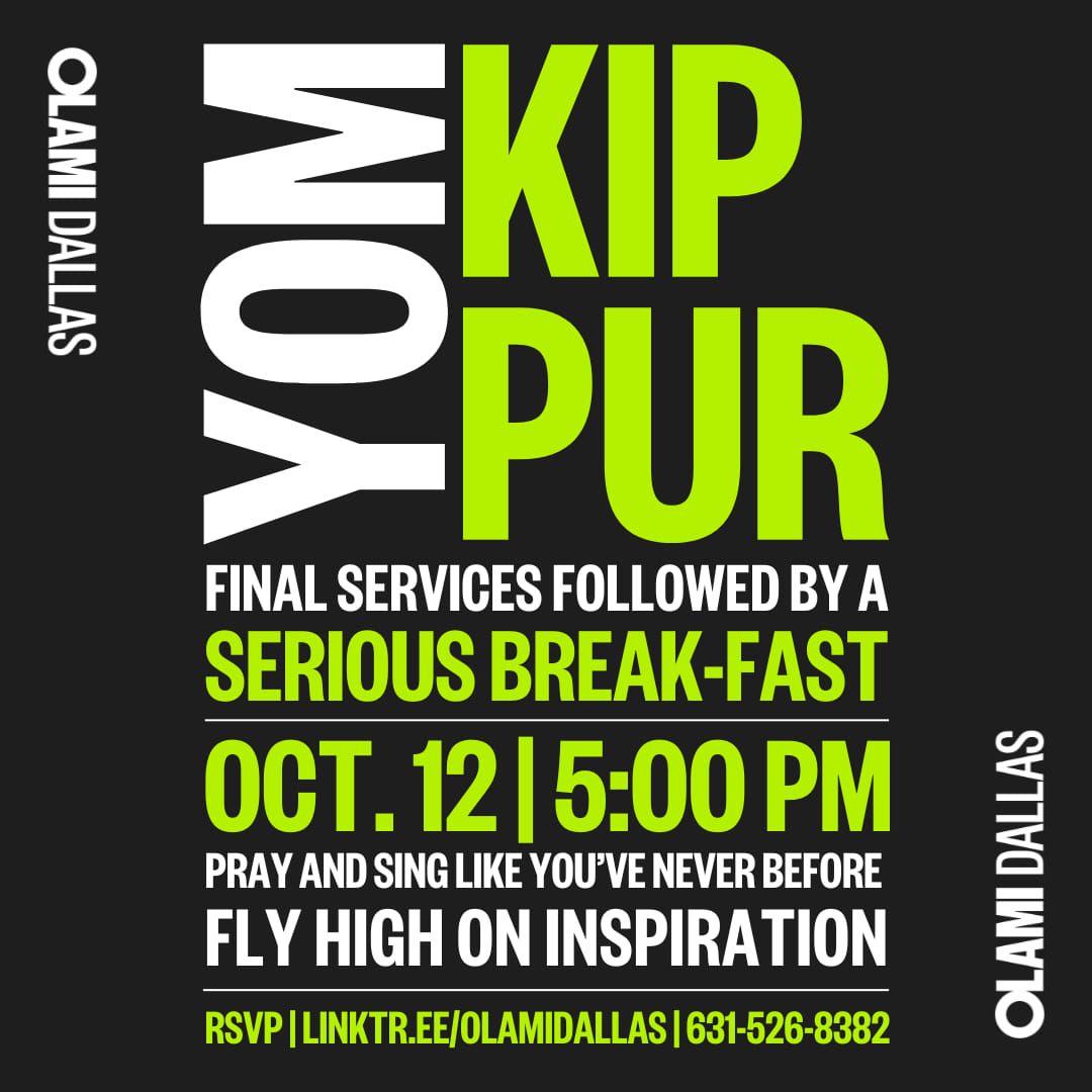 YOM KIPPUR- Neilah & BREAK-FAST