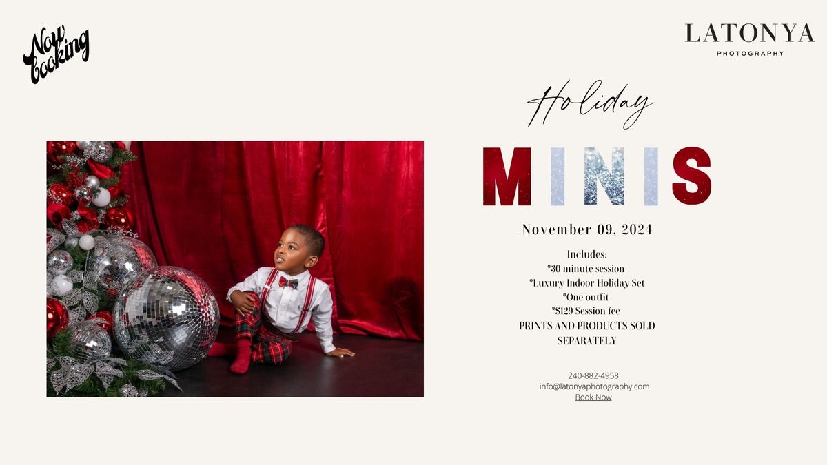 Holiday Mini Sessions 2024