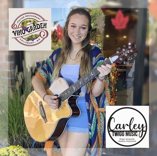 Carley Twigg Live Vino Garden Salisbury Maryland 19 April 2021