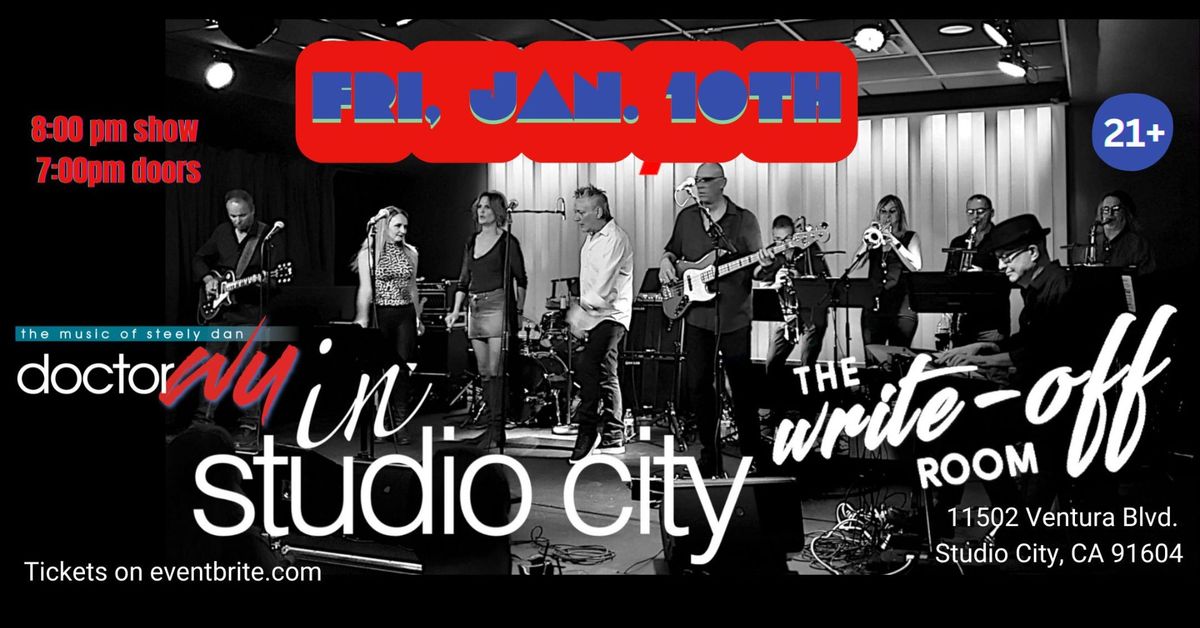 Doctor Wu -the Music of Steely Dan Returns to The Write-Off Room in Studio City