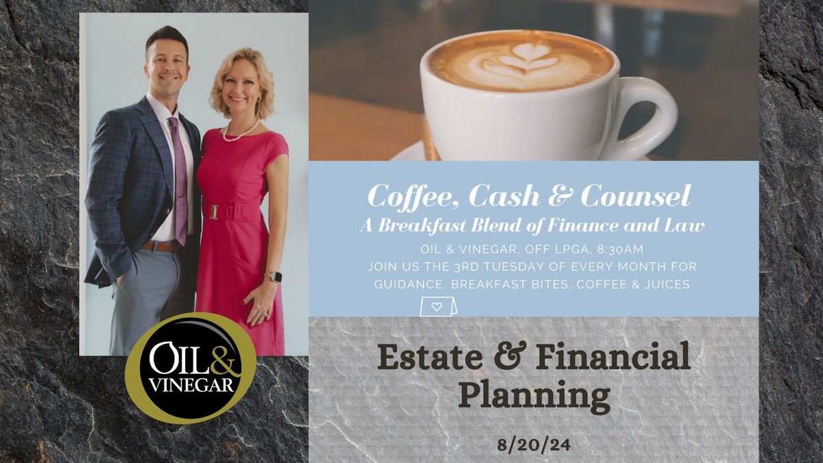 Coffee, Cash & Counsel